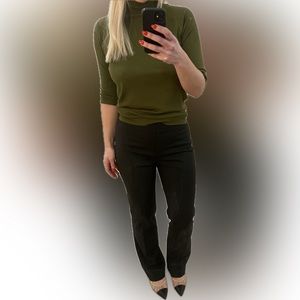 Elie Tahari black wool pants